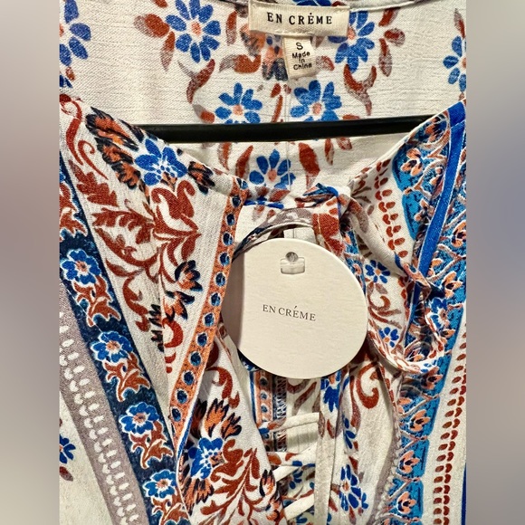 En Crème |  BoHo Long Dress | Women’s Size Small | NWT - Picture 6 of 7